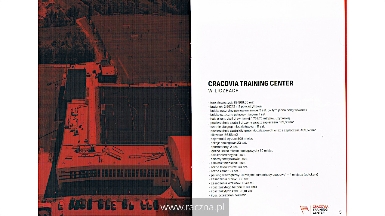 Cracovia Training Center - ulotka - zdjęcie nr 3